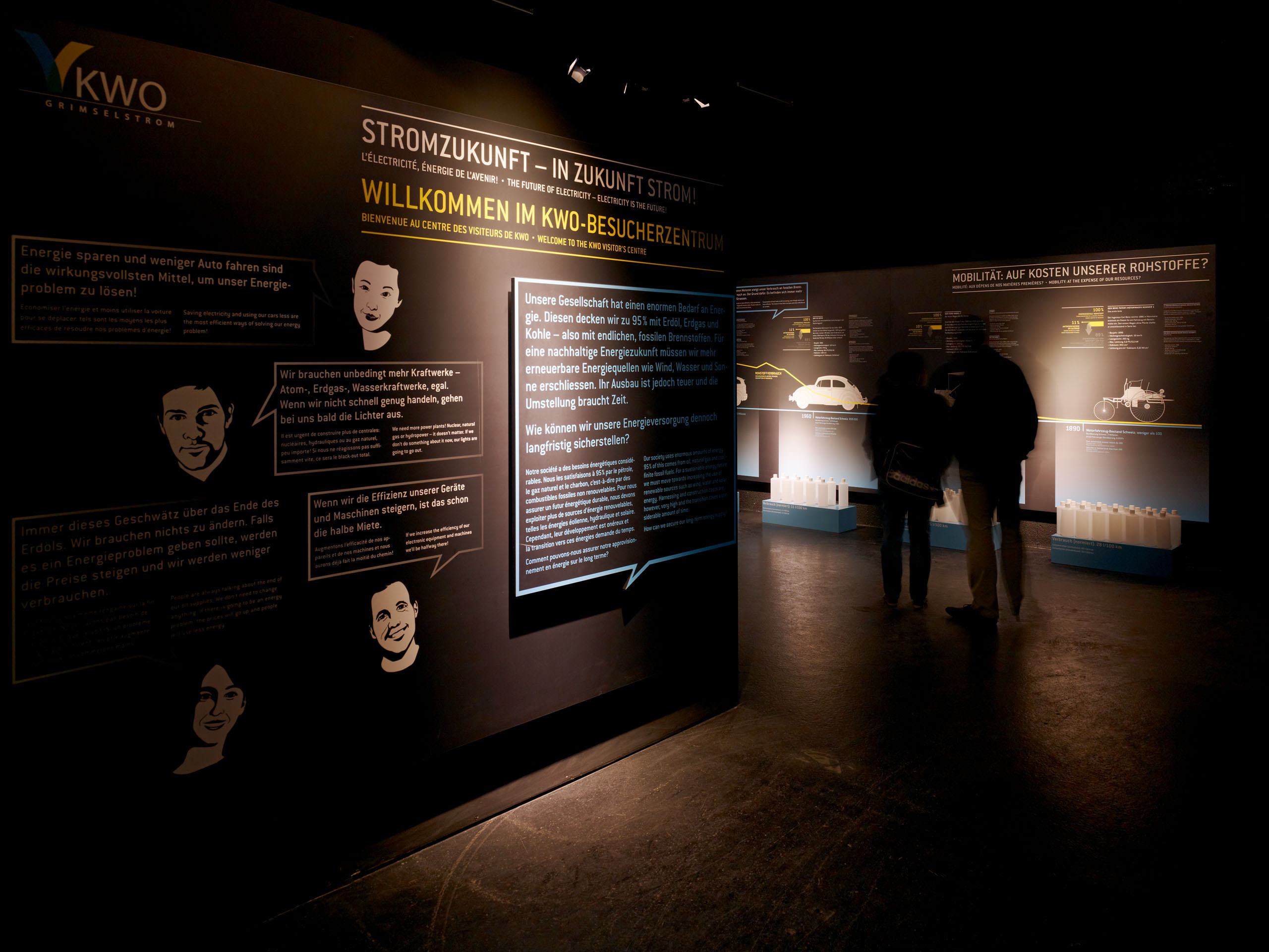 Ausstellung KWO (Kraftwerke Oberhasli), Grimselpass